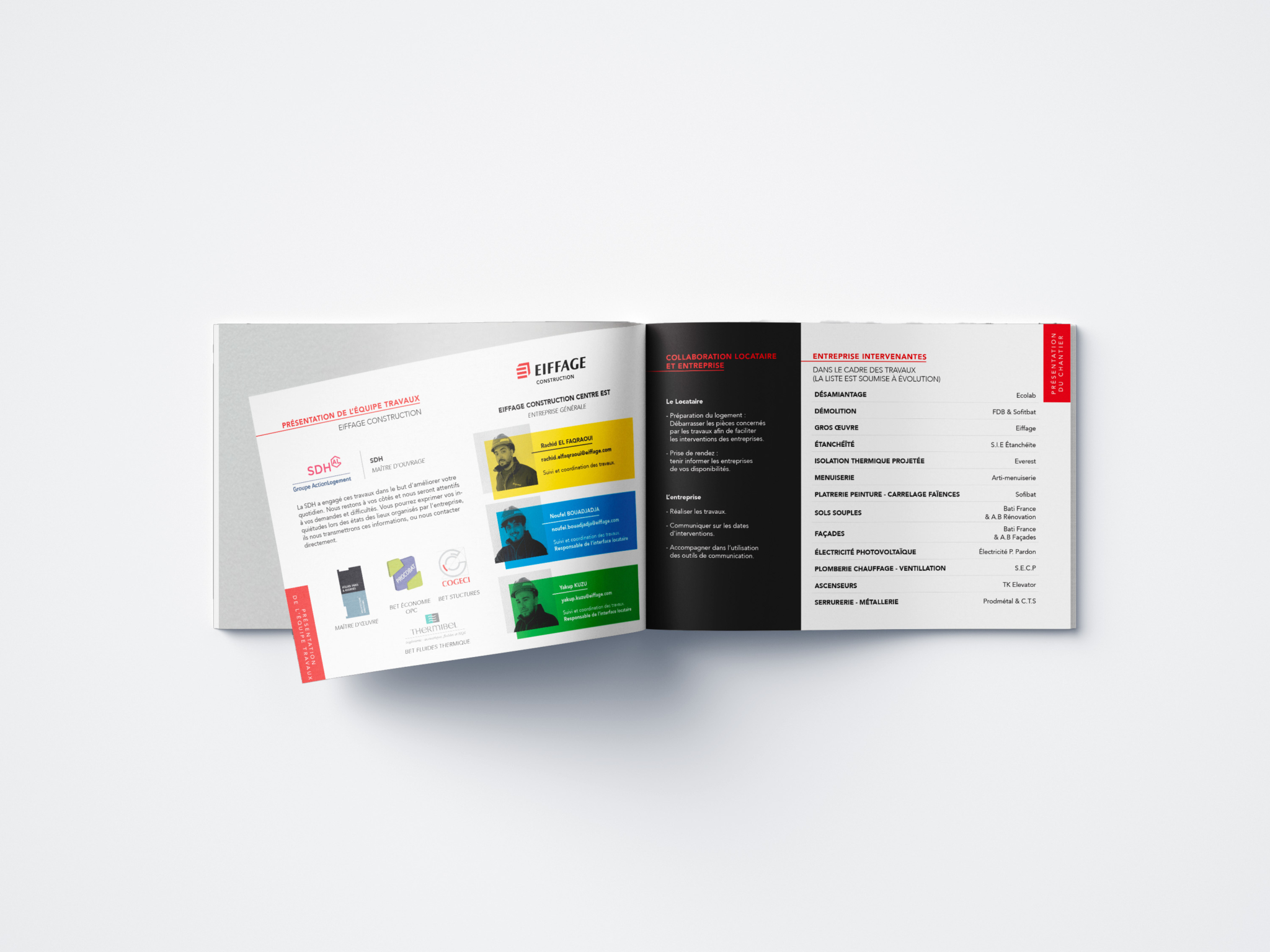 Page De Garde Du Livret D'accueuilpour Entreprise De Chantier Télécharger